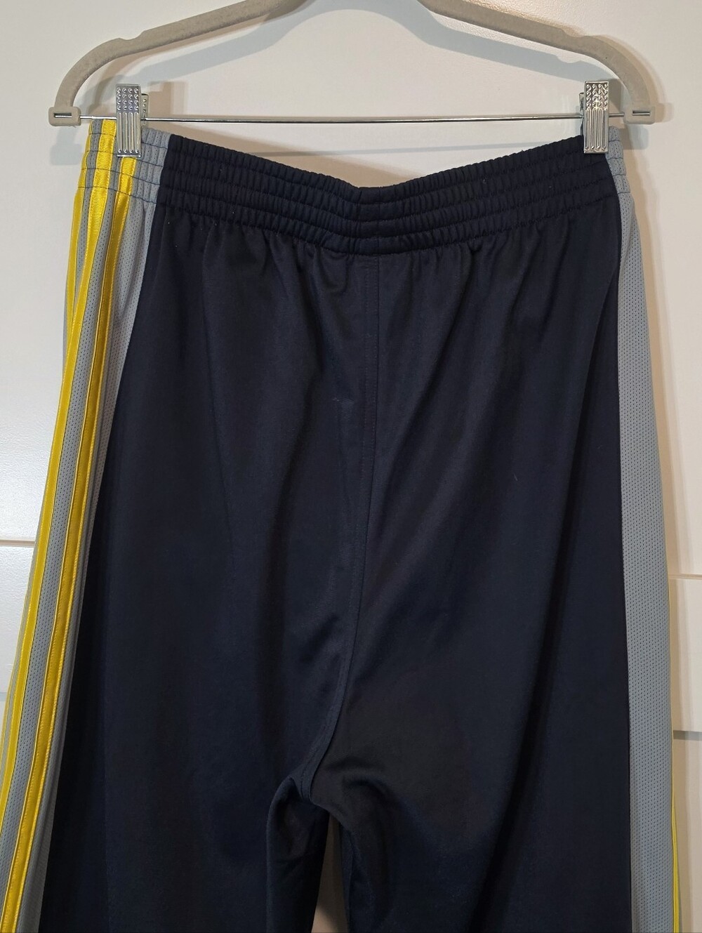 Vintage Adidas Warm Up Basketball Athletic Pants Classic Baggy Navy Size Large - Picture 11 of 13